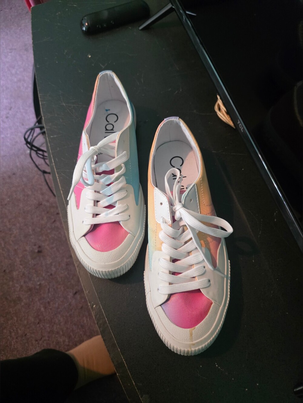 Calvin Klien Size 10 Ladies  Sneakers